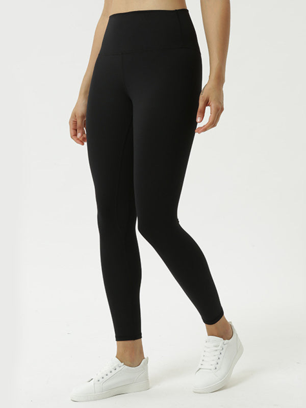 Women's Black High Waist Activewear Leggings