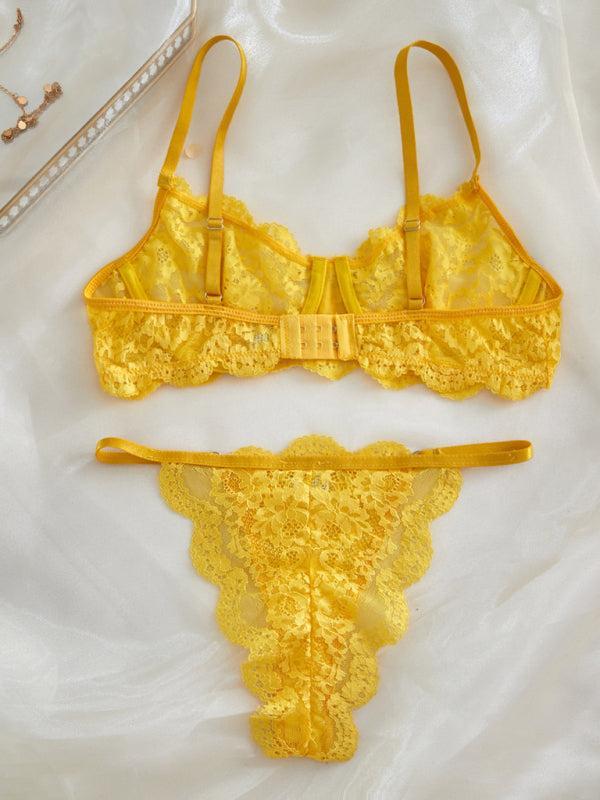 Women's Classic Lace Lingerie Set