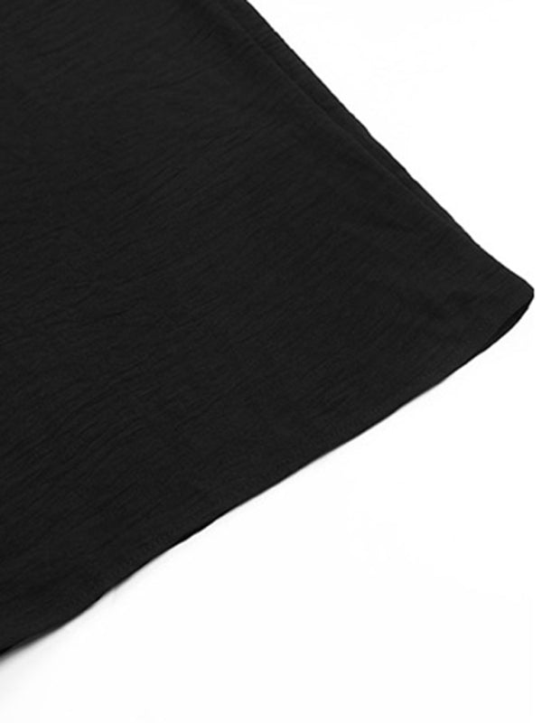 Women’s High Waist Wide Leg Trousers with Belt