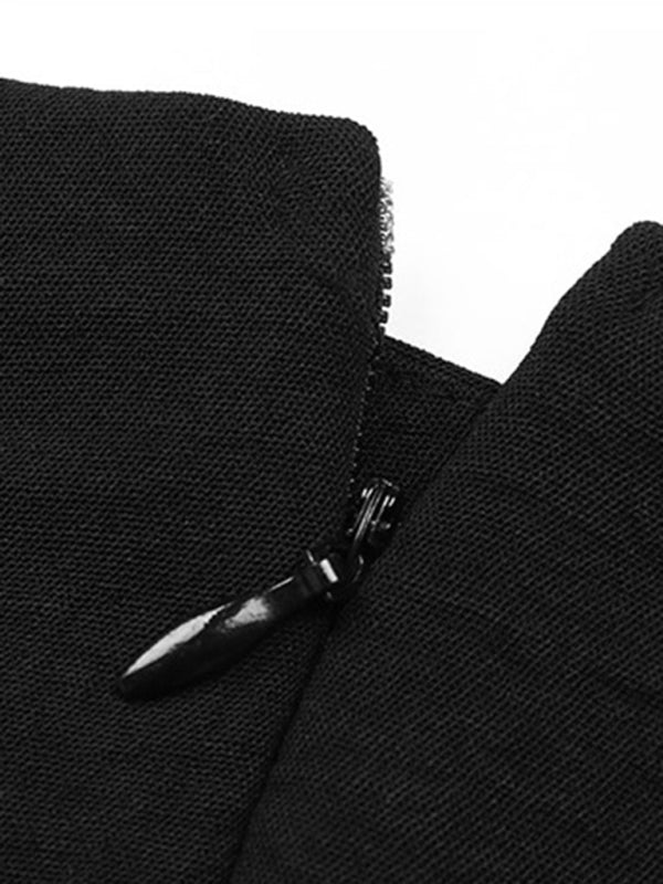 Women’s High Waist Wide Leg Trousers with Belt