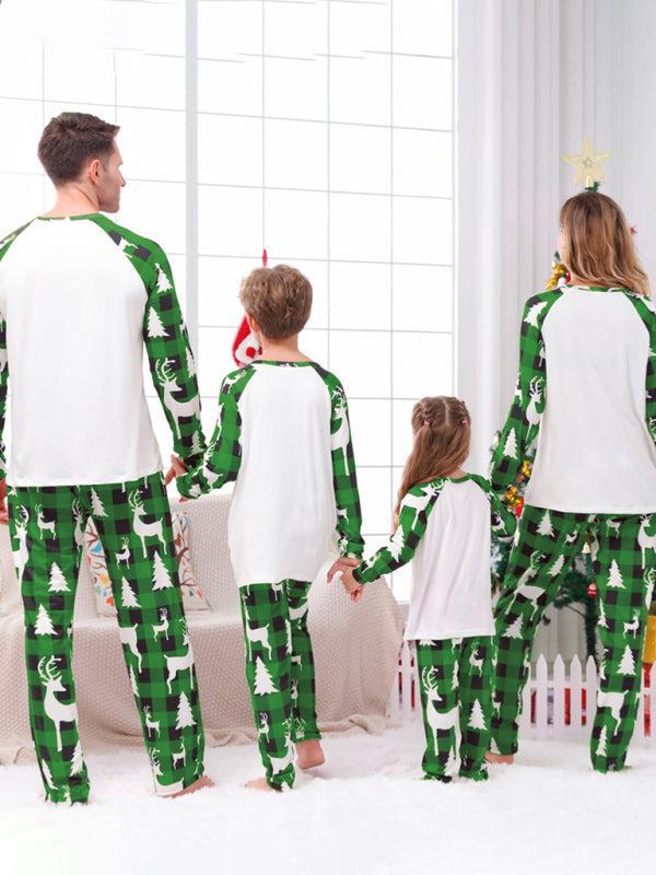 Christmas Tree Design Matching Family Pyjamas