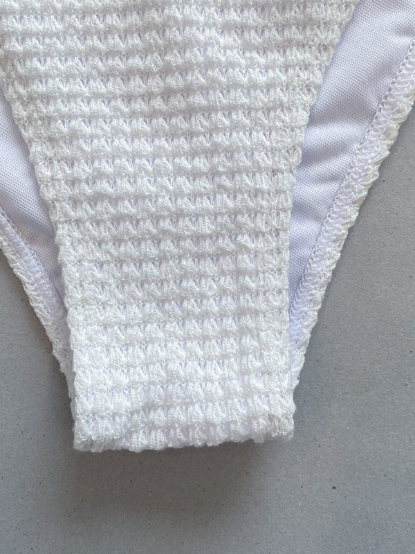 3 Piece Bikini Set with Floral Details