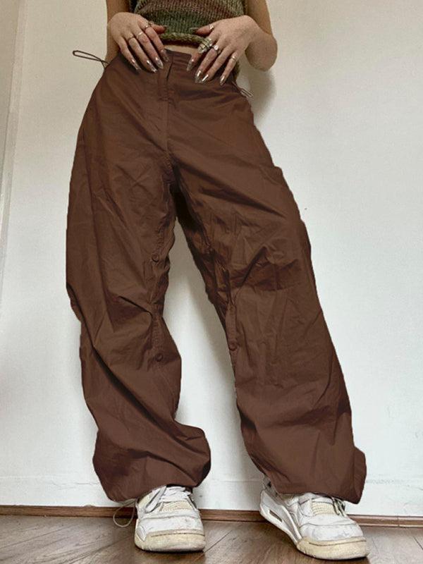 Women's Casual Baggy Cargo Trousers