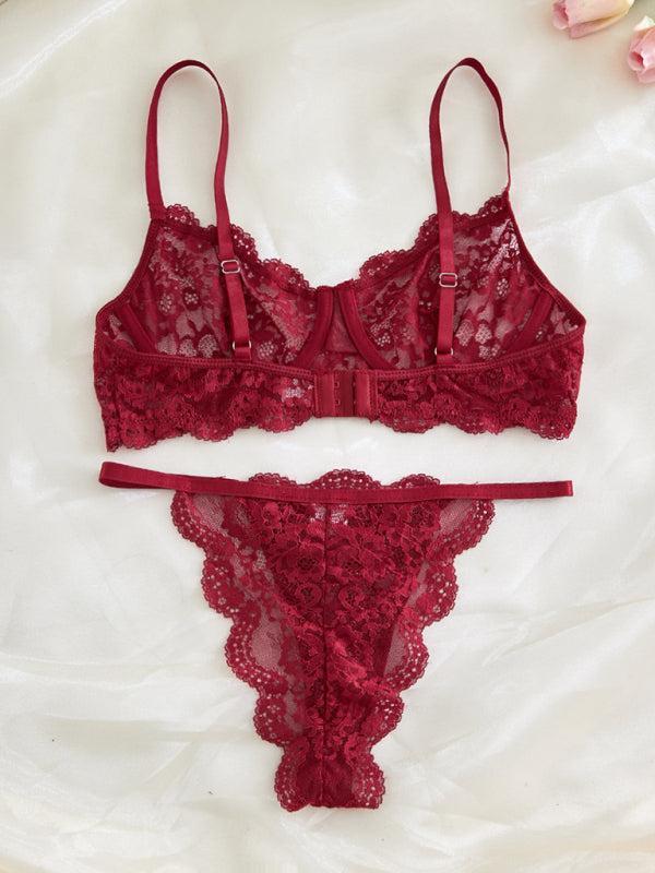 Women's Classic Lace Lingerie Set