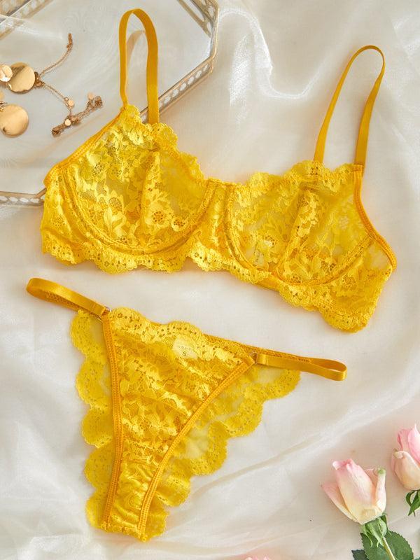 Women's Classic Lace Lingerie Set