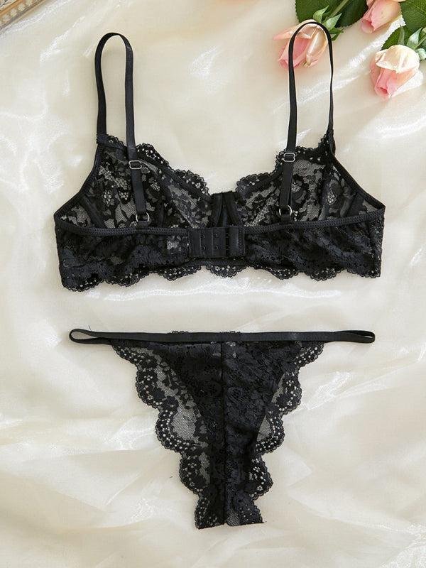 Women's Classic Lace Lingerie Set