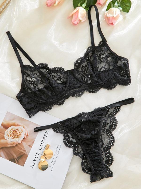 Women's Classic Lace Lingerie Set