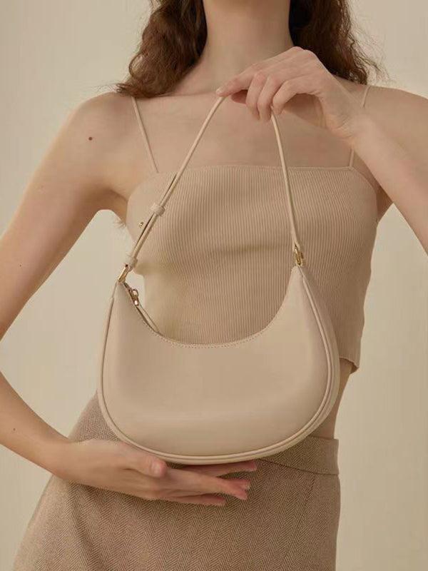Women's Half Moon Style Shoulder Bag