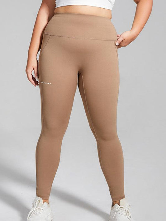 Women's Plus Size High Waist Quick Dry Loungewear Yoga Leggings