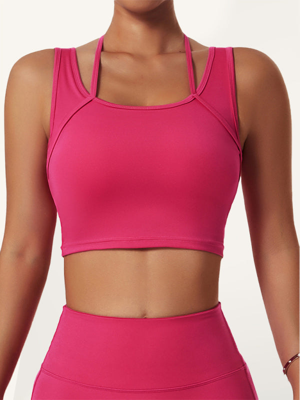 Women's Quick Drying Activewear Cropped Sports Vest
