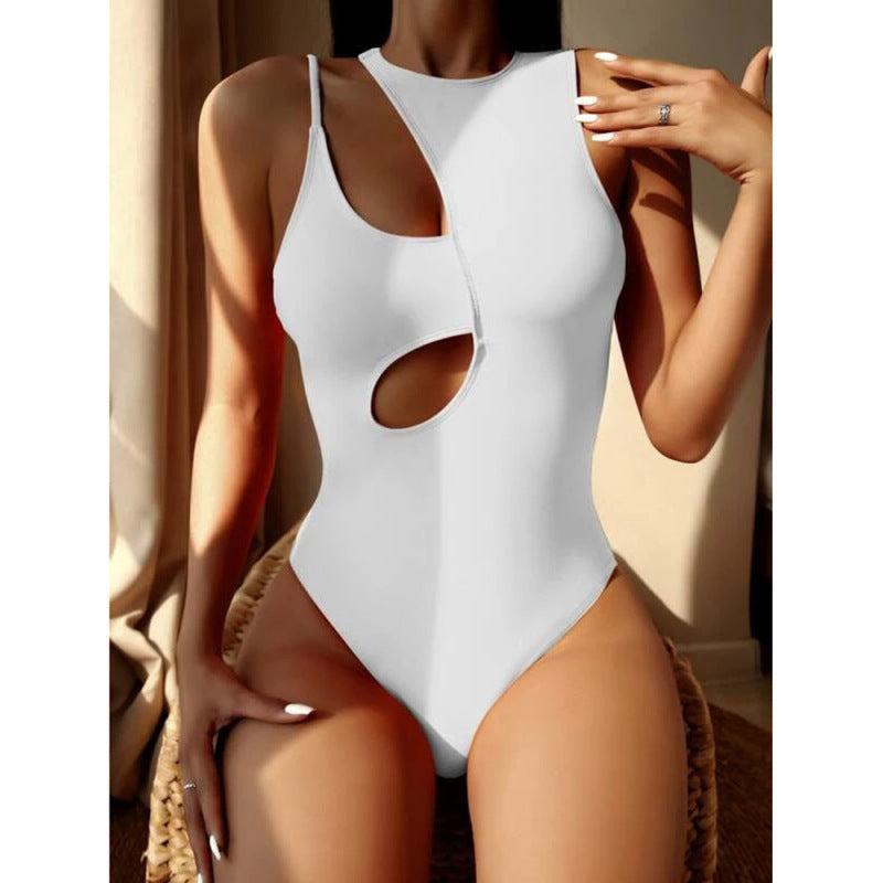 Women's Second Wave Print Cut Out Swimsuit