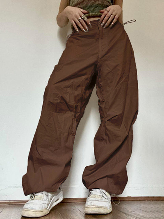 Women's Casual Baggy Cargo Trousers