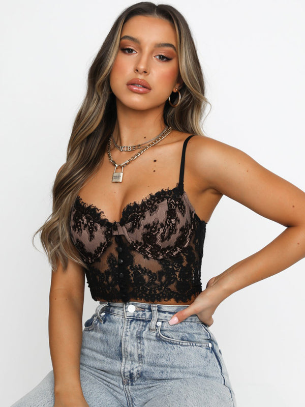 Women's Sexy Lingerie Lace Camisole