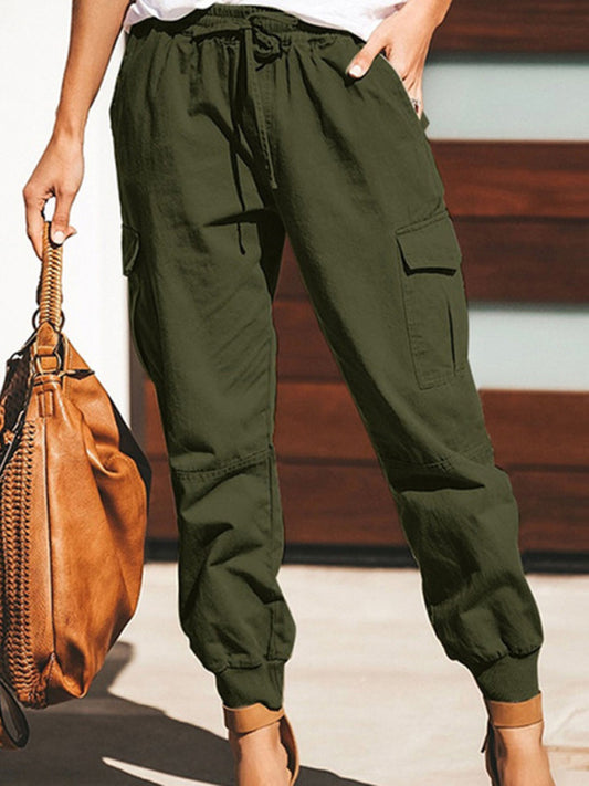 Women's Cargo Trousers With Pockets