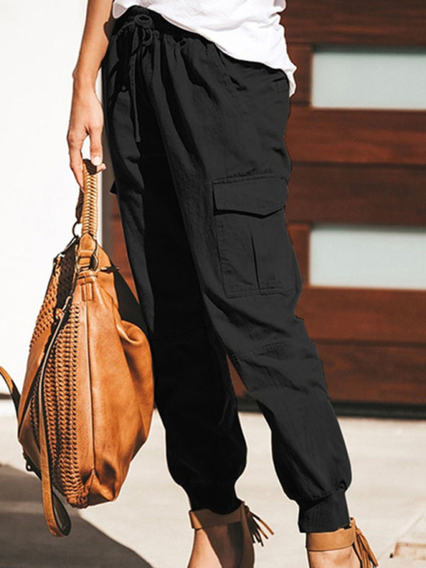Women's Cargo Trousers With Pockets