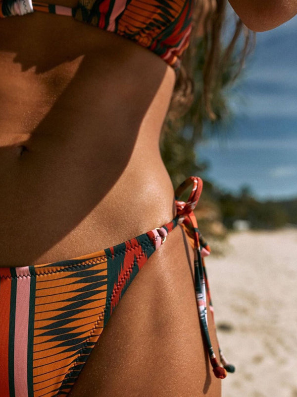 Women's Aztec Print Side Tie Bikini